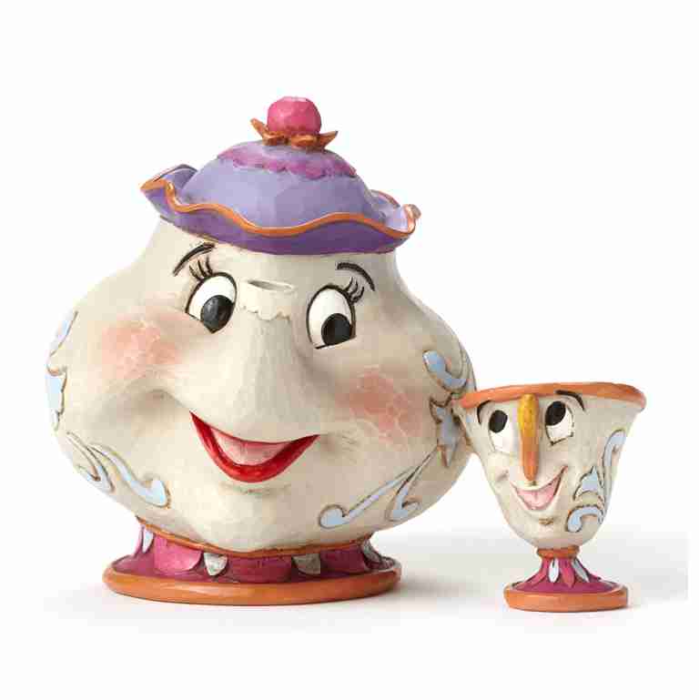 Jim Shore Disney Traditions - Mrs Potts and Chip Figurine